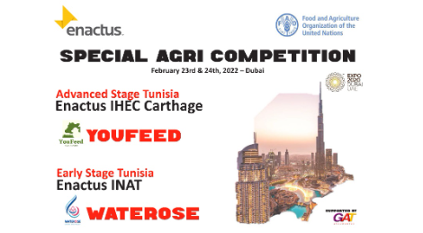 Enactus Tunisie remporte l’Agri Compétition