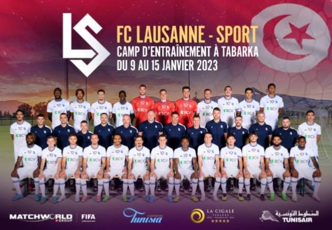 Le Lausanne Sport choisi Tabarka pour son prochain stage