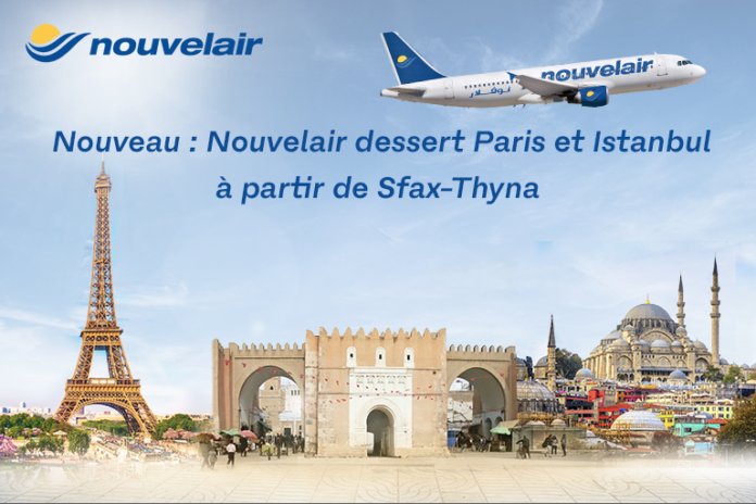 Nouvelair lance deux nouvelles lignes vers la France et la Turquie à partir de Sfax.