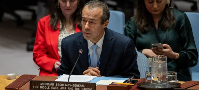 Le SG adjoint de l’ONU Khaled Khiari : « Il faut pousser en faveur d’un cessez-le-feu immédiat à Gaza »