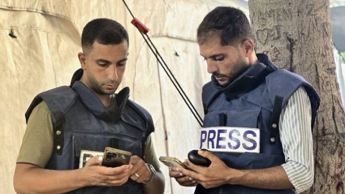Gaza, Journaliste Al Jazera
