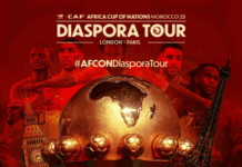 Diaspora Tour CAF CAN Maroc 2025 : Londres et Paris célèbrent le football africain