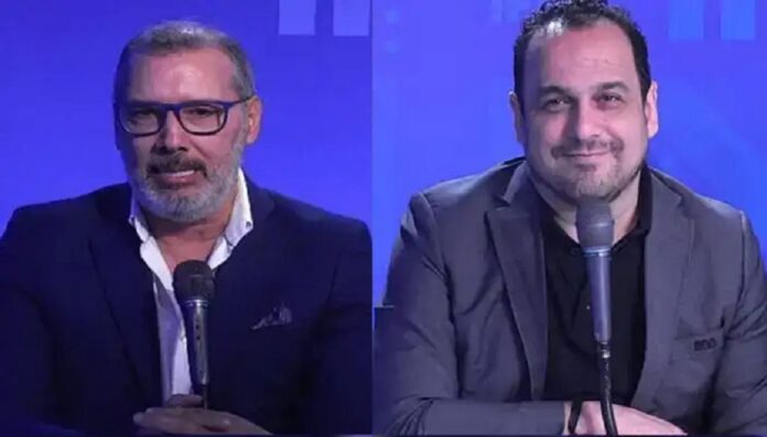Borhen Bsaies et Mourad Zeghidi