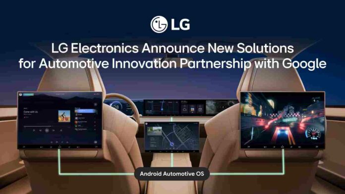 LG dévoile ses nouvelles solutions SDV saluées par Google