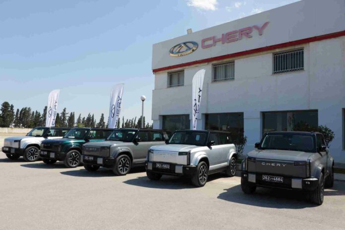 Chery livre les premiers exemplaires de son SUV 100 % électrique i03 en Tunisie