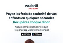 Walletii by Ooredoo : 100 % de cashback sur les frais de scolarité Walletii by Ooredoo : 100 % de cashback sur les frais de scolarité